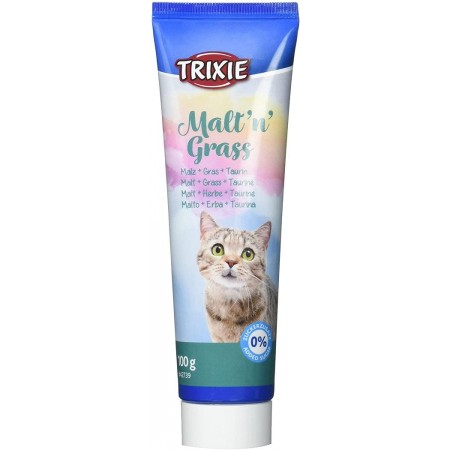 Trixie Malt'n'Grass Anti-Hairball паста для выведения шерсти у кошек 100 г (42739)